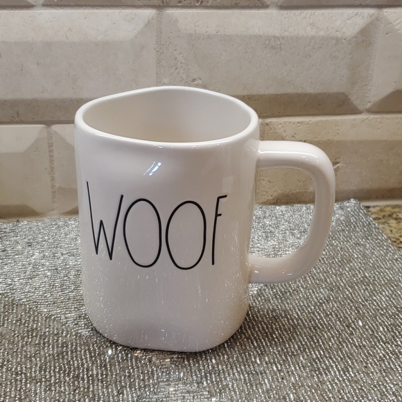 SOLD! RAE DUNN "Woof" Mug (New without Tag) - Picture 1 of 4